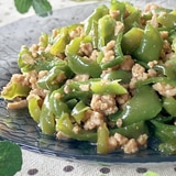 ご飯がモリモリ進む！ピーマンとひき肉の甘辛炒め